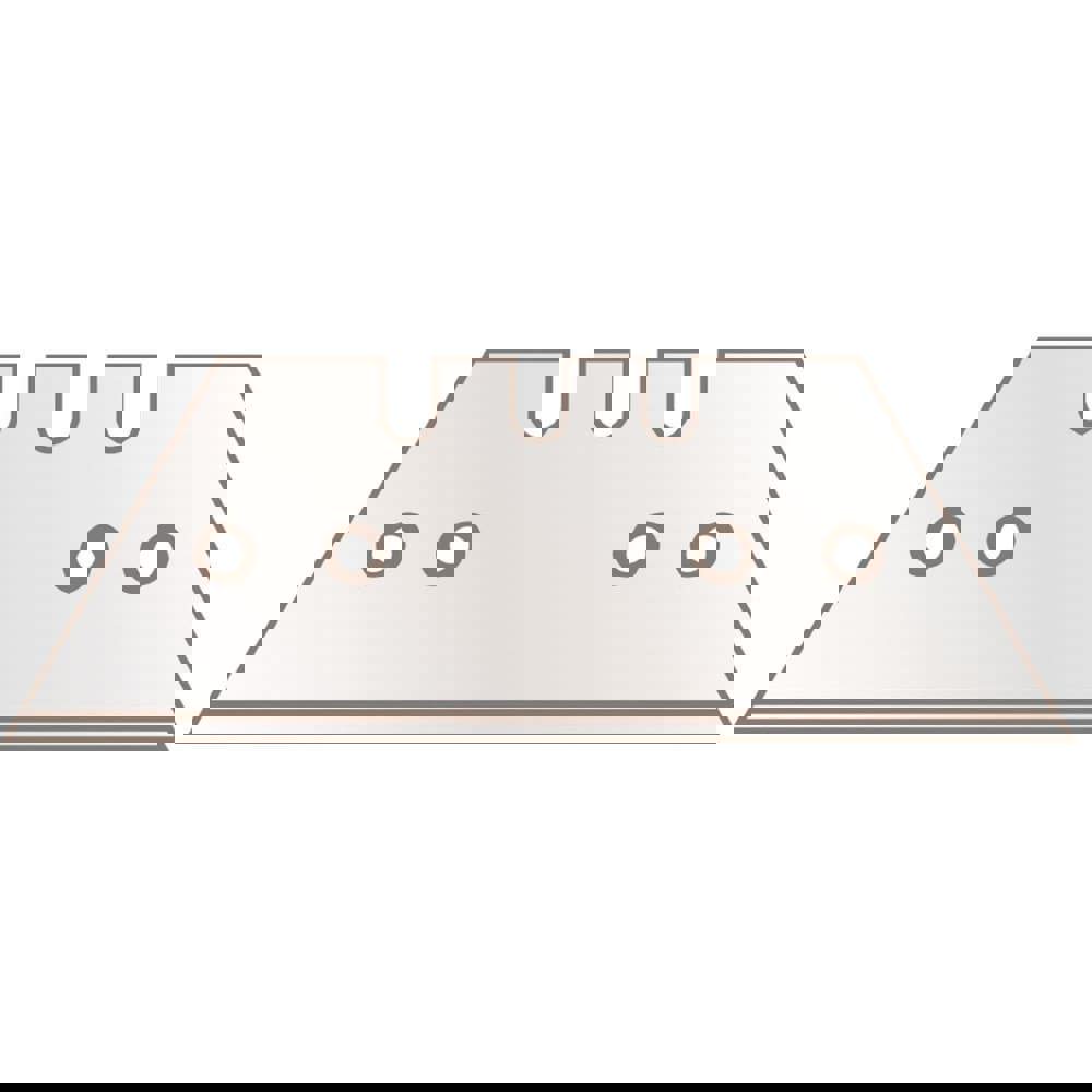 Knife Blades; Blade Type: Trapezoid ; Blade Material: Steel ; Blade Point Type: Sharp ; Blade Edge Type: Straight ; Blade Length (mm): 53.0000 ; Blade Length (Decimal Inch): 2.0866